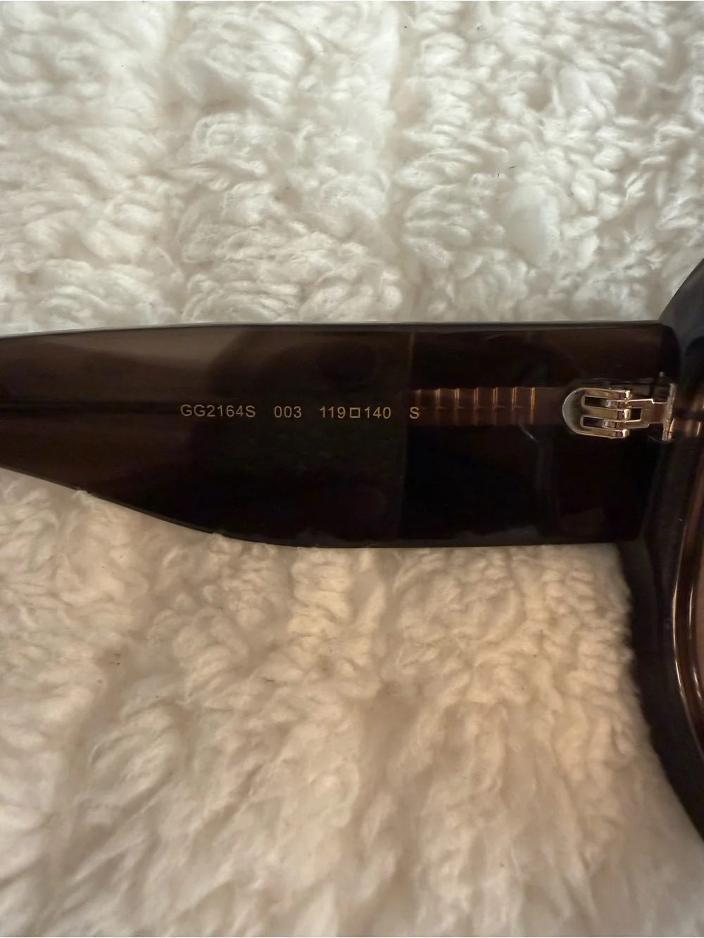 Gucci Oversized Women’s Shield Sunglasses - Grey/Brown